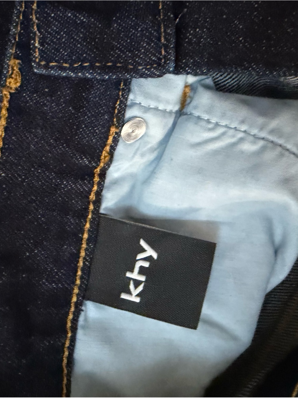 KHY Classic Low Rise Boyfriend Jeans — Dark Wash - Picture 4 of 6